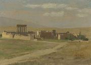 Jean Leon Gerome View of Baalbek oil painting on canvas